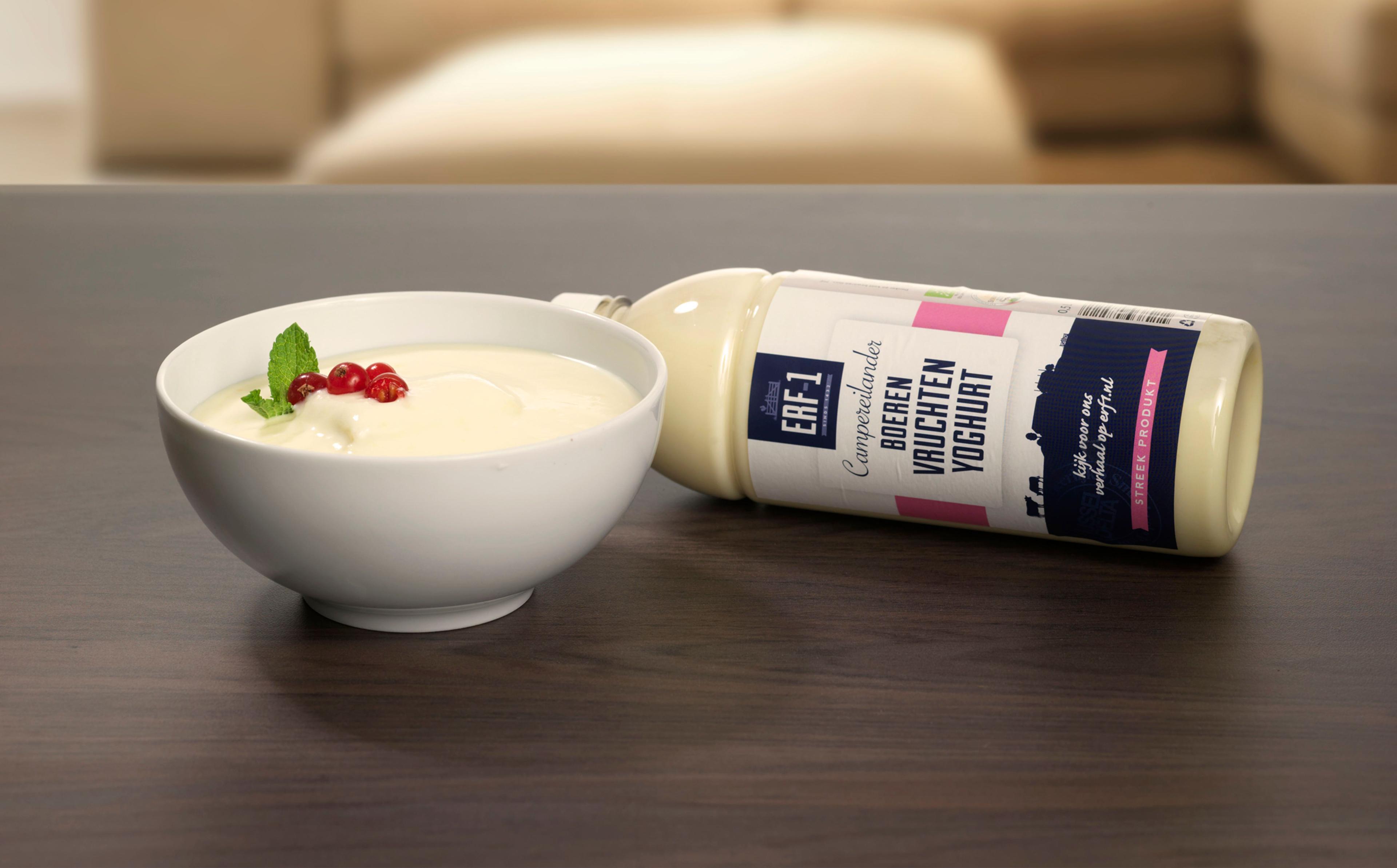 Erf1 Boer'n yoghurt cassis (200ml)