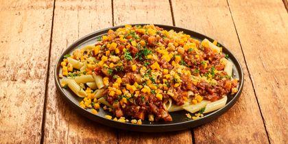 Rudolph's pasta bolognese
