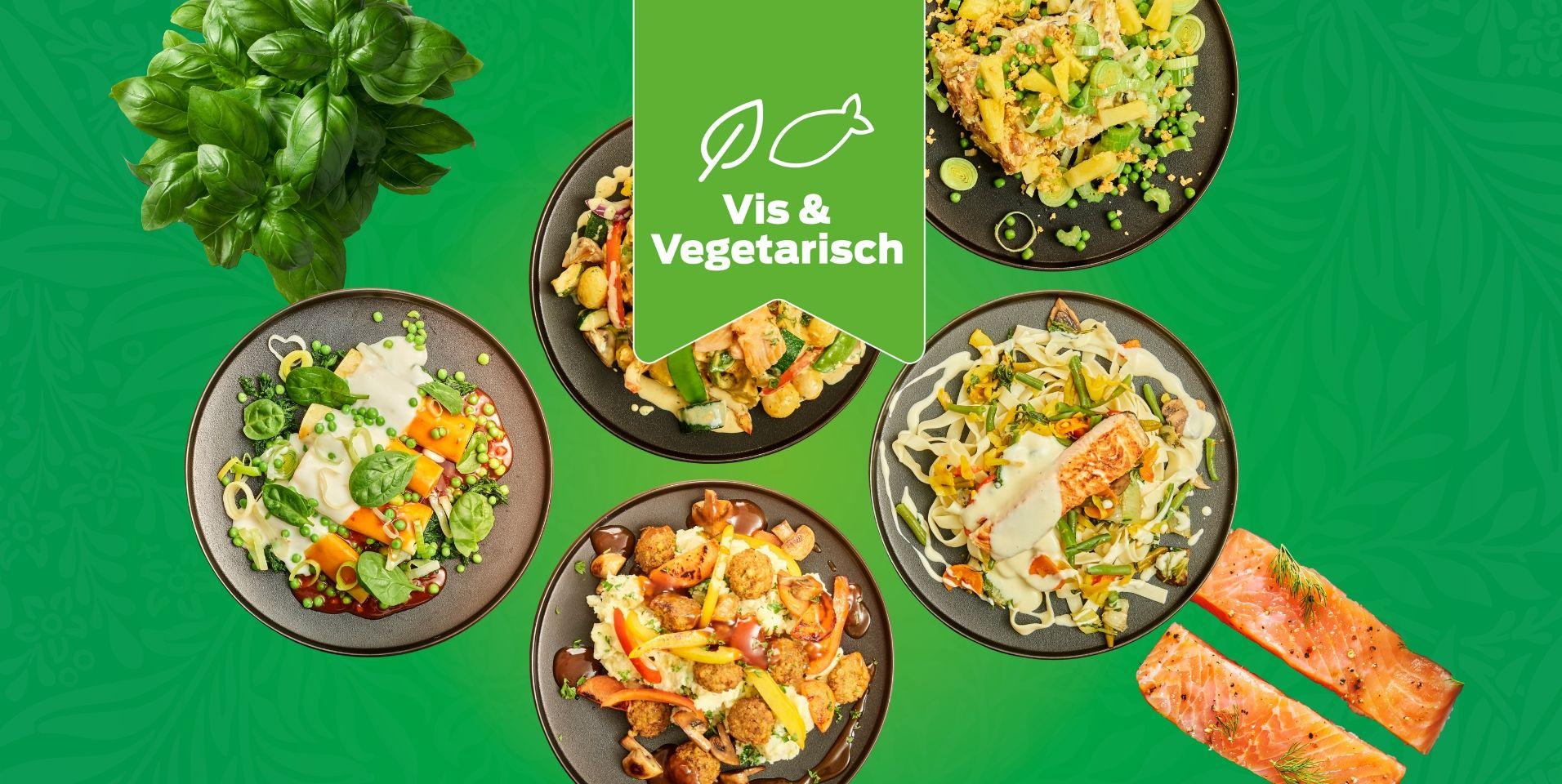 Voordeelbox Vegetarisch & Vis
