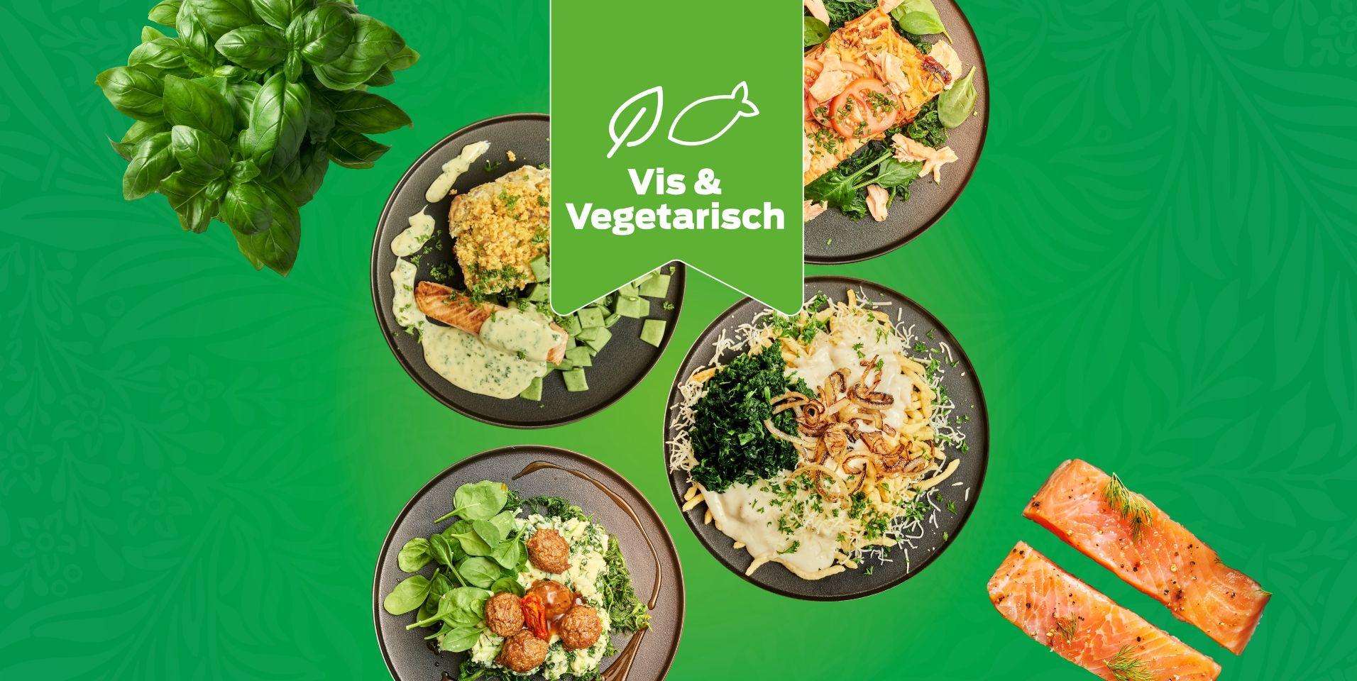 Voordeelbox Vegetarisch & Vis