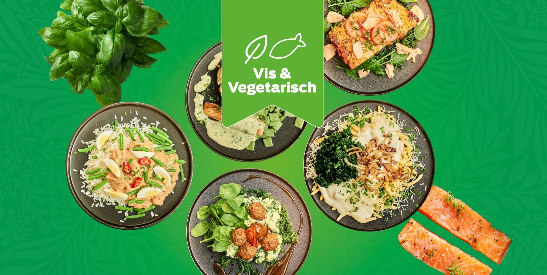 Voordeelbox Vegetarisch & Vis