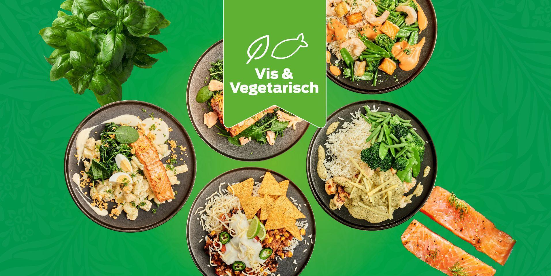 Voordeelbox Vegetarisch & Vis