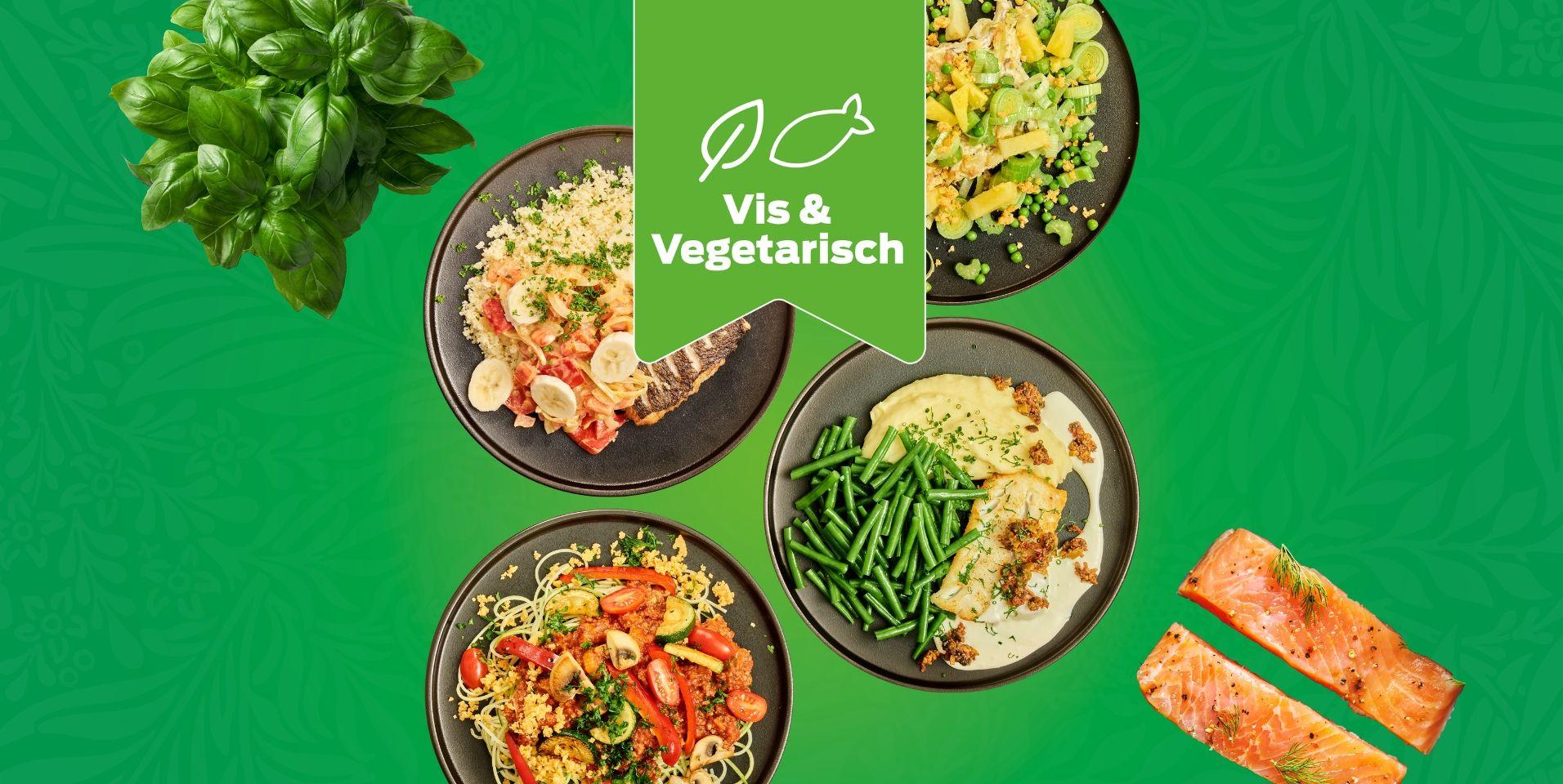 Voordeelbox Vegetarisch & Vis