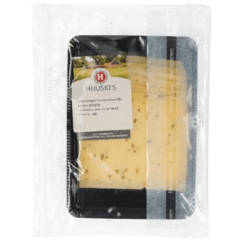 (ZB12) Jong belegen komijnekaas 48+ (6 plakken)