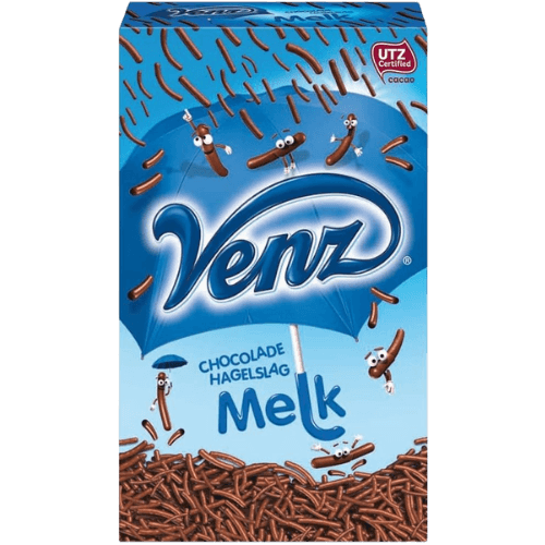 (ZB34) Venz Hagelslag melk (400 gram)