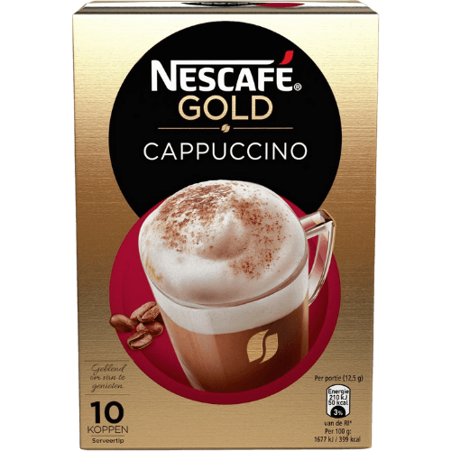 (ZB44) Nescafé Gold Cappuccino (10x12,5 gram)