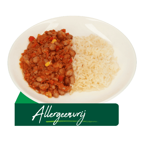 (Z5) Chili con carne met rijst (Allergeenvrij)