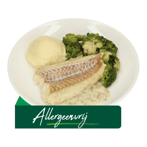 (Z19) Gebakken kabeljauw (Allergeenvrij)