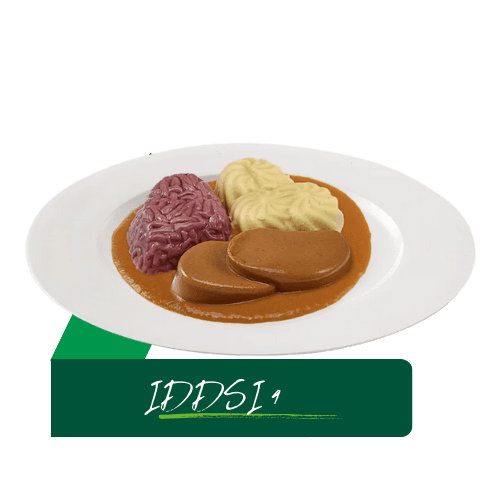 (Z29) Runderlapje rode kool en aardappelpuree (IDDSI 4)