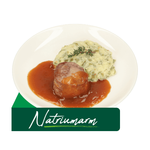(Z56) Hammetje met jus en stamppot (Natriumarm)