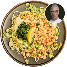 Verse pasta met rivierkreeft en mascarponesaus