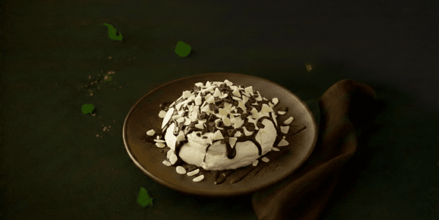 Dame blanche mousse