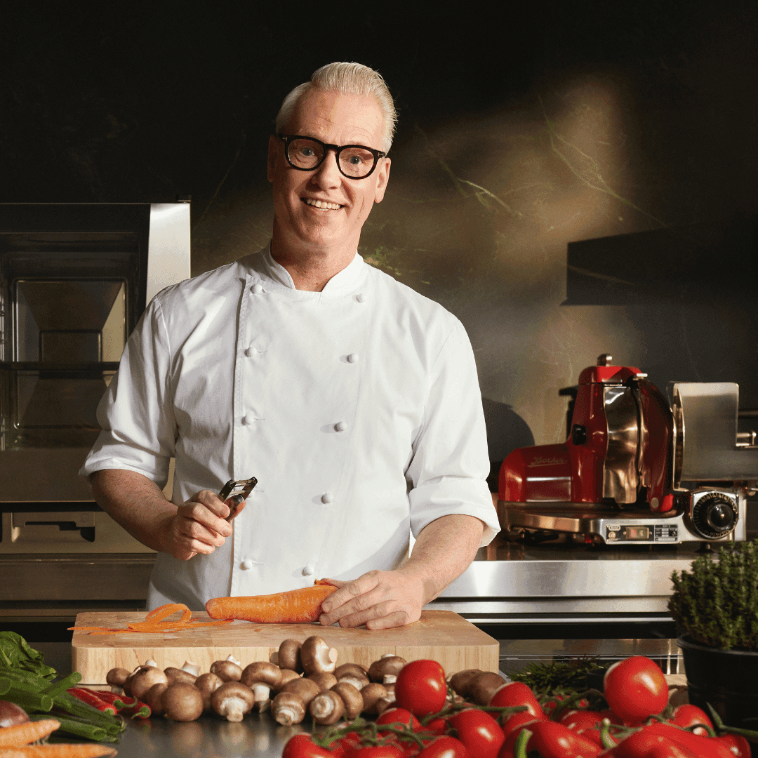 Proef de signatuur van topchef Rudolph van Veen