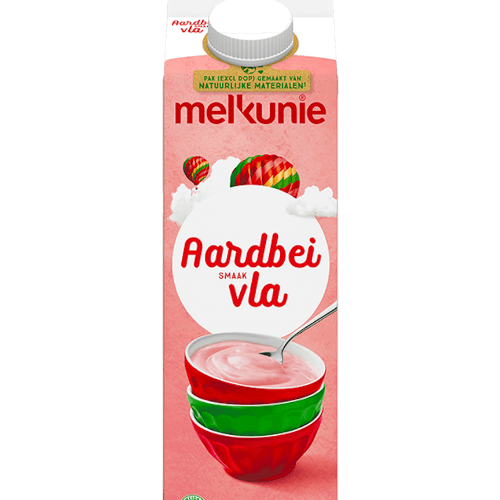 Melkunie Aardbeienvla (1ltr)