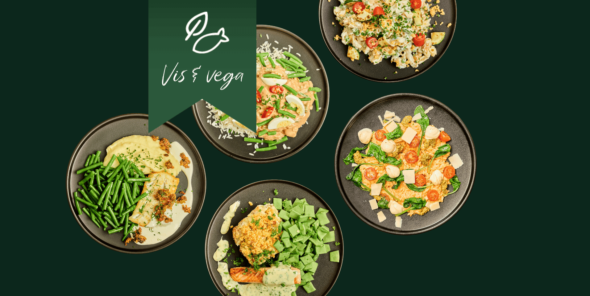 Maaltijdbox Vegetarisch & vis