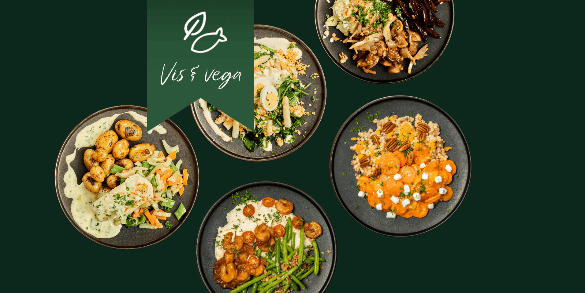 Maaltijdbox Vegetarisch & vis