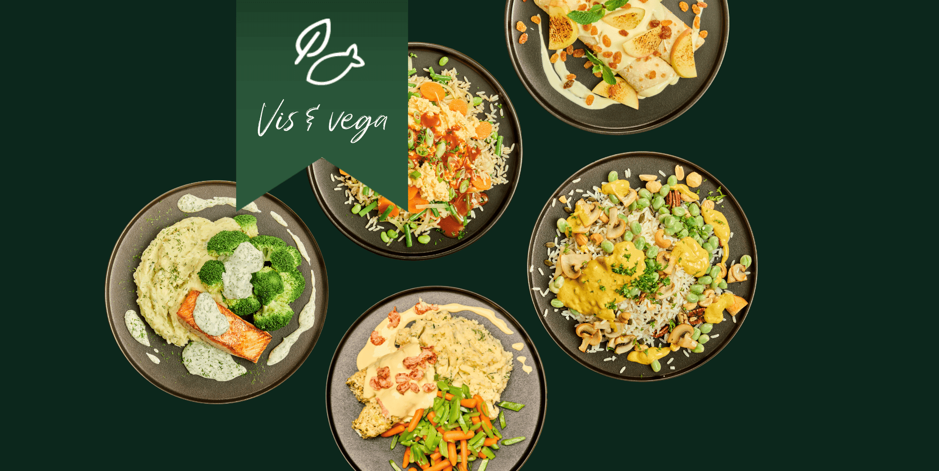 Maaltijdbox Vegetarisch & vis