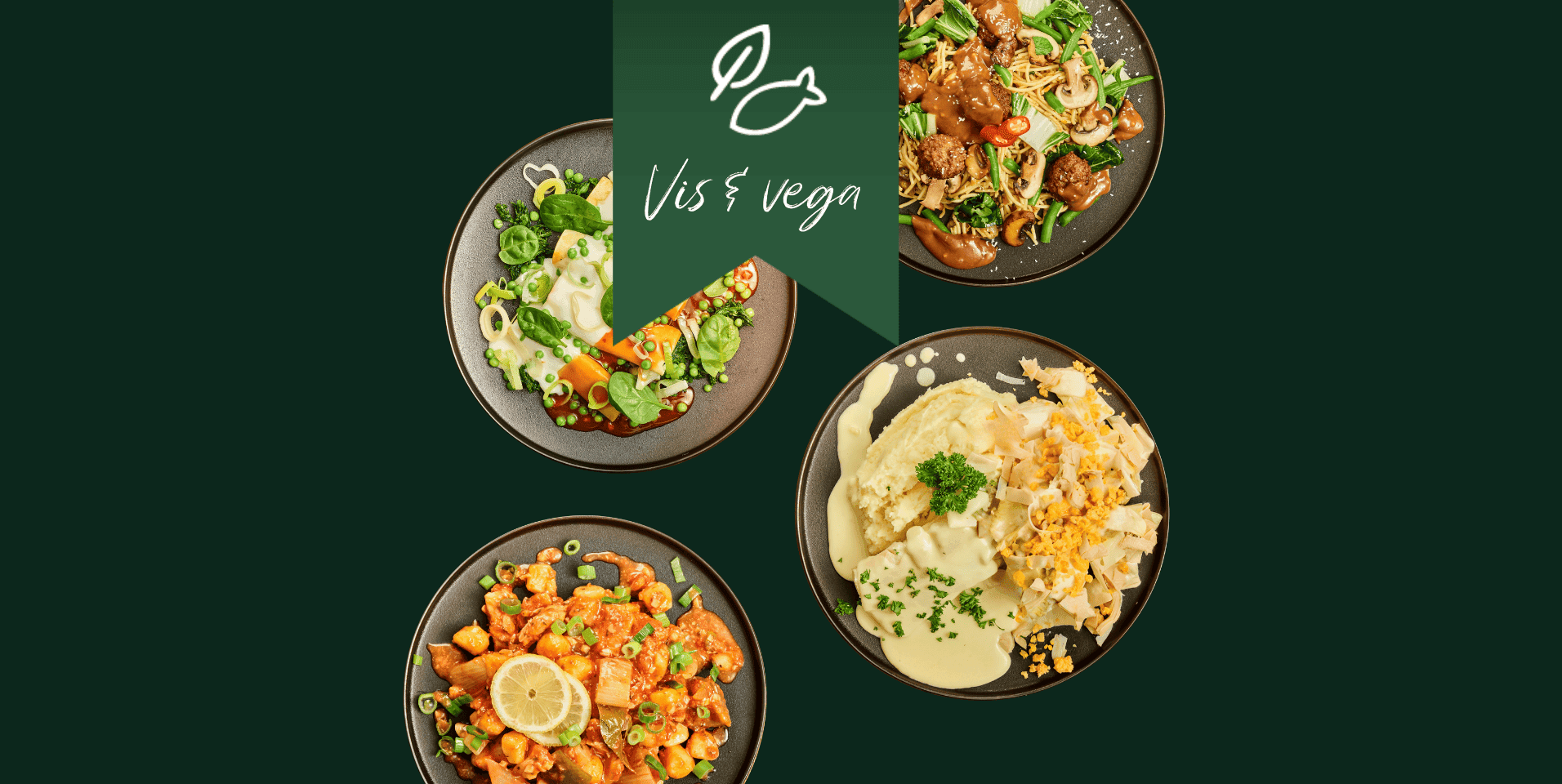 Maaltijdbox Vegetarisch & vis