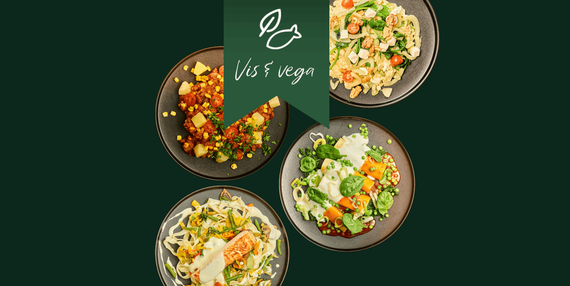 Maaltijdbox Vegetarisch & vis