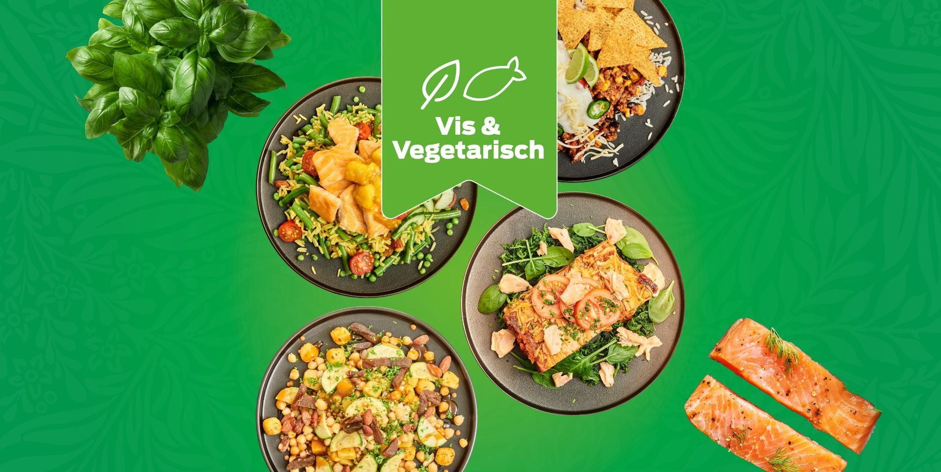 Voordeelbox Vegetarisch & Vis