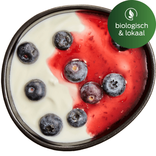 Boer’n yoghurt met bosbes