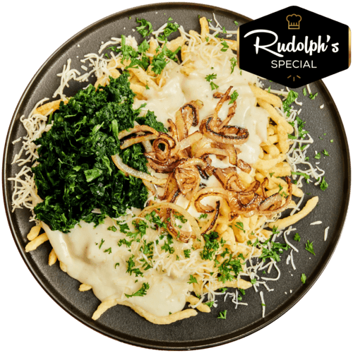 Rudolph's käsespätzle