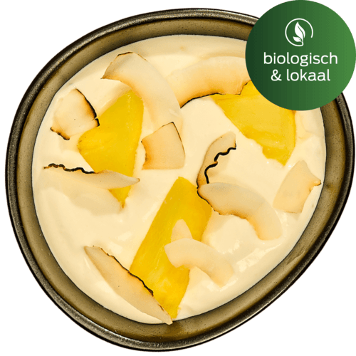 Boer’n hangop met kokos en ananas