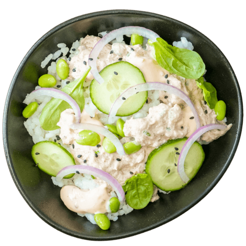 Minibowl met frisse tonijn