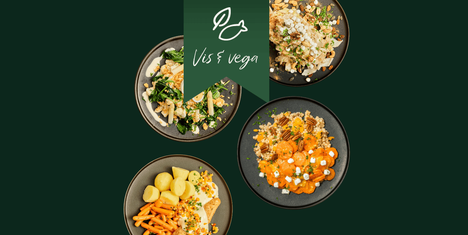 Maaltijdbox Vegetarisch & vis