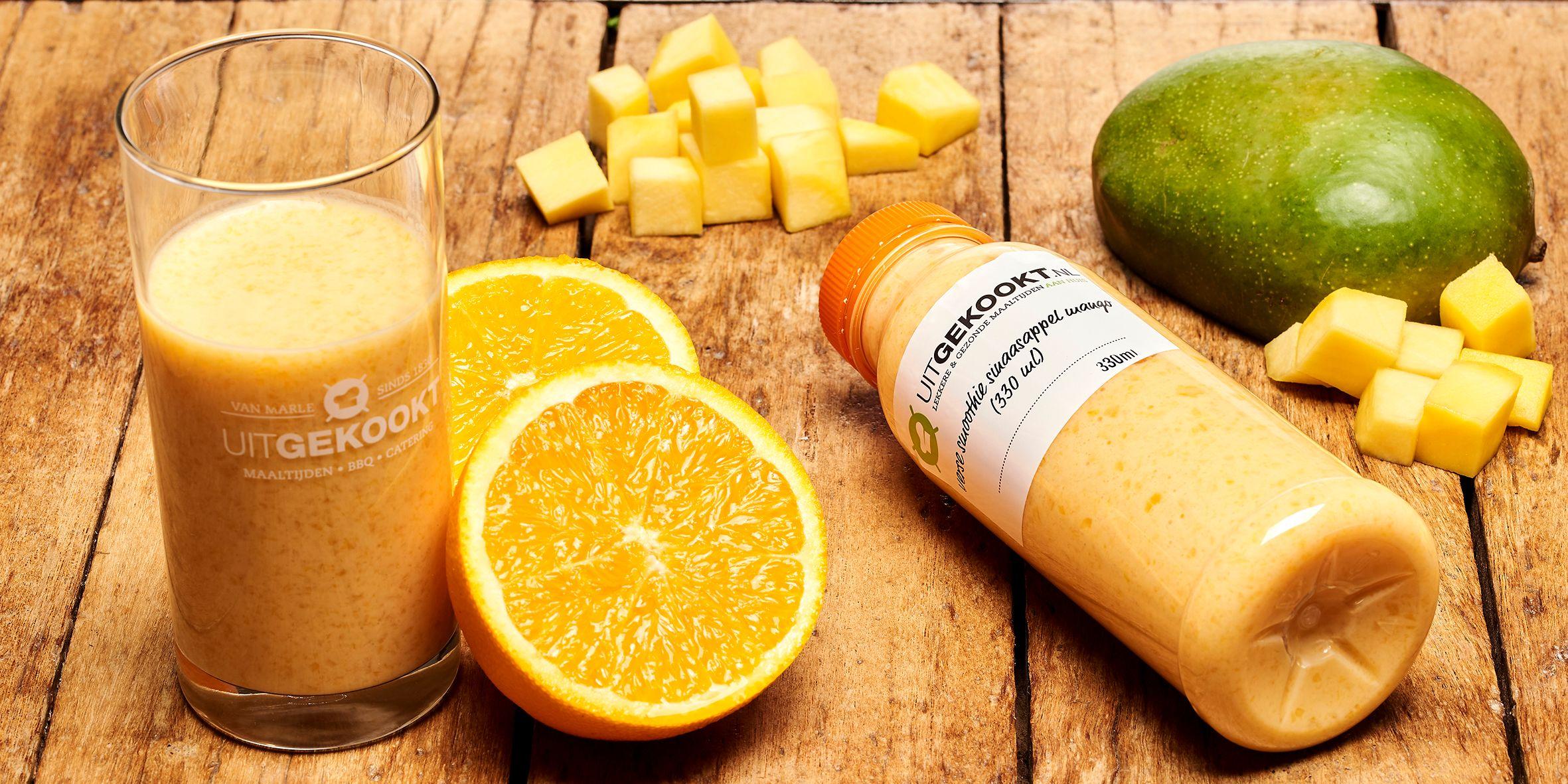 Verse smoothie sinaasappel mango (330ml)