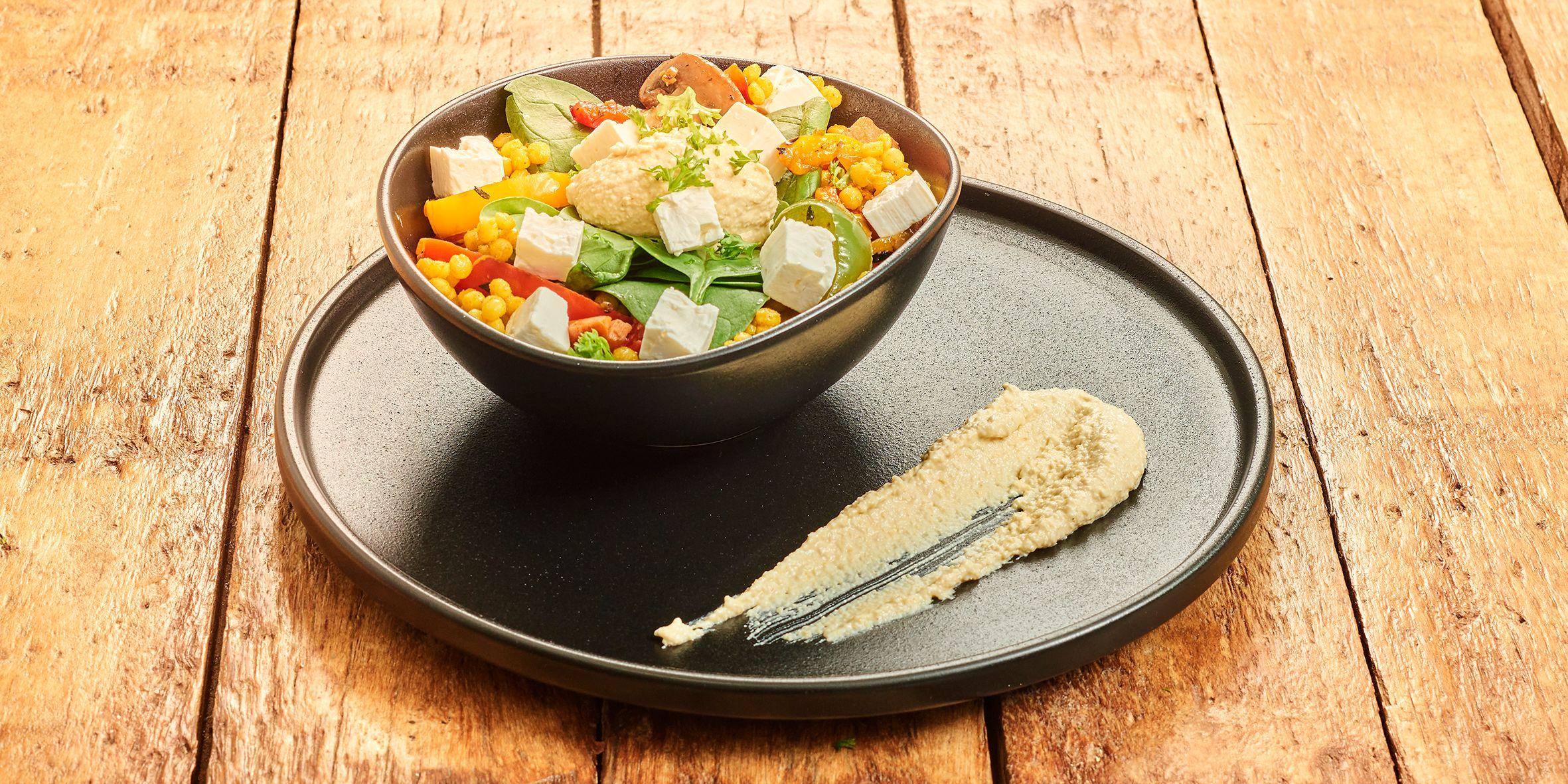 Parel couscous salad pot