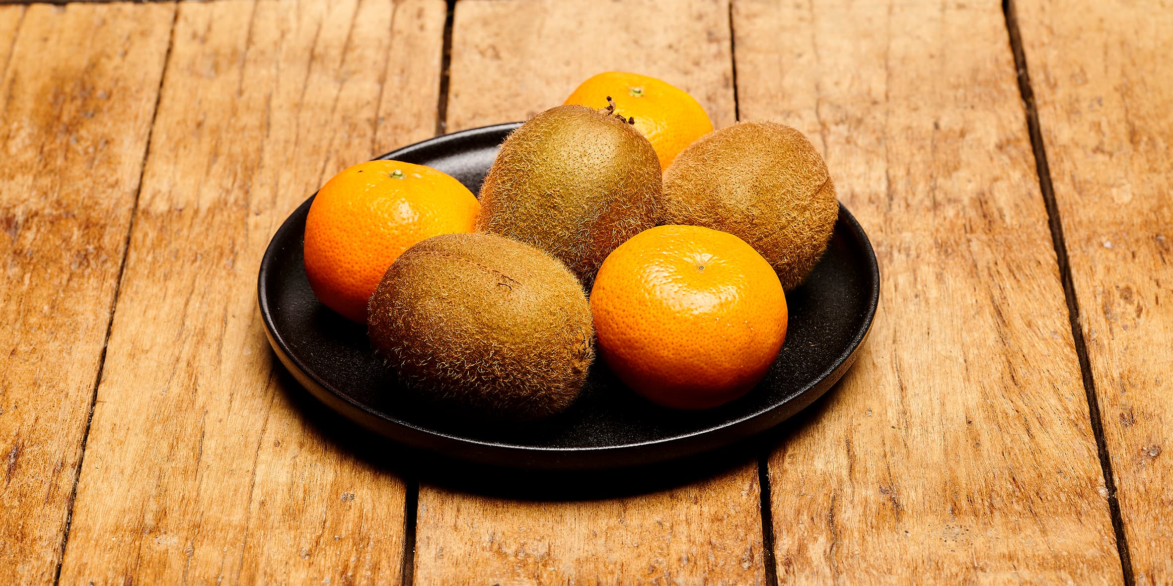 Mixschaal kiwi's en mandarijnen (+/- 750 g)