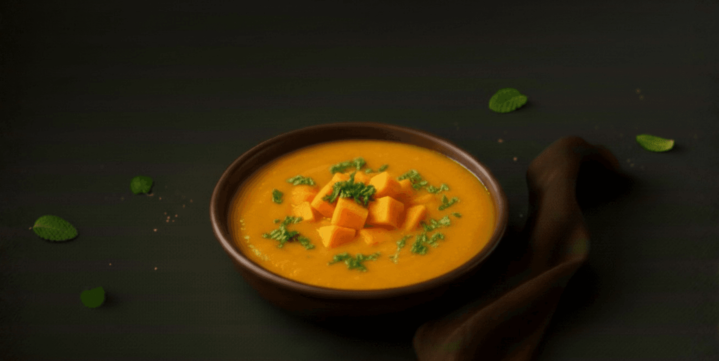Curry-pompoensoep