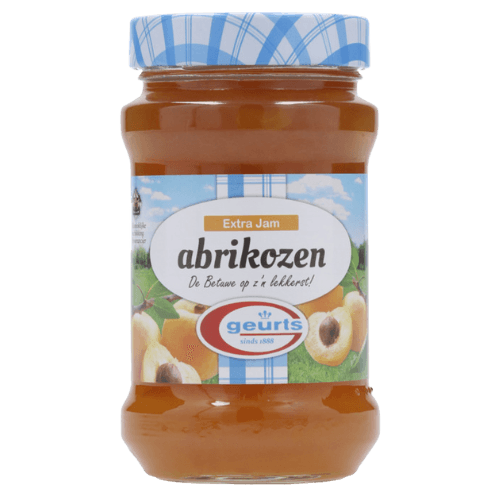 (ZB31) Geurts Abrikoos jam (450 gram)