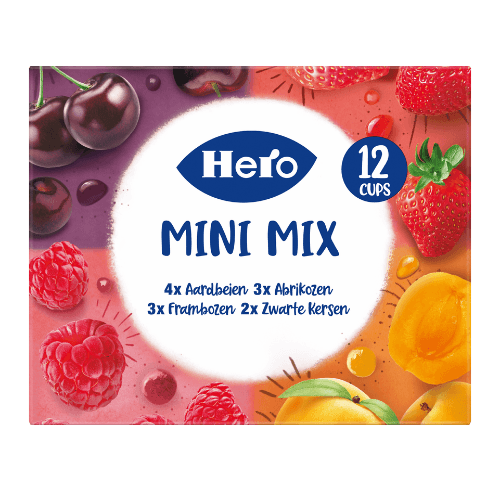 (ZB33) Hero Mini mixverpakking jam (12x20 gram)