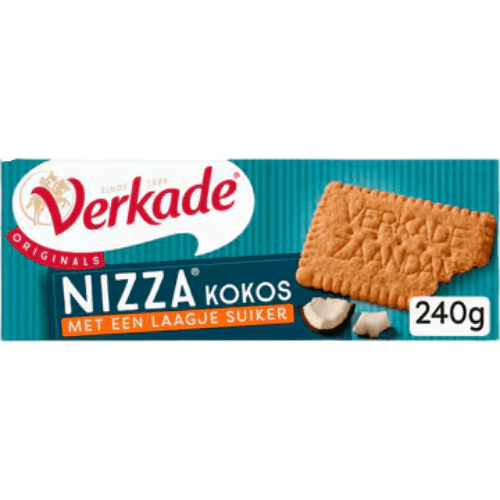 (ZB61) Verkade Nizza kokos (240 gram)