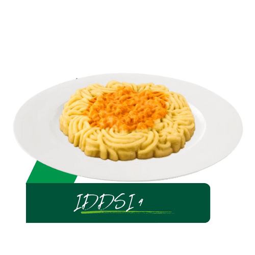 (Z21) Bami goreng kip in zoetzure saus (IDDSI 4)