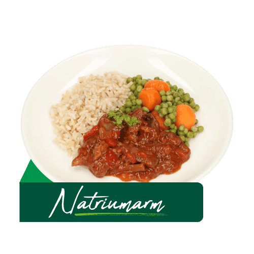 (Z46) Goulash met doperwten en wortelen (Natriumarm)