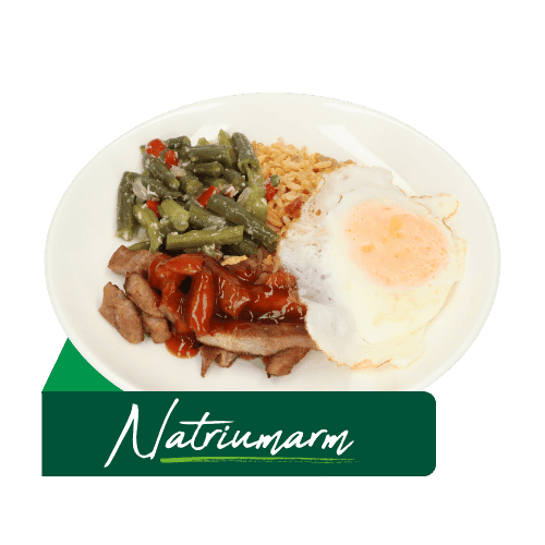 (Z55) Babi pangang met sajoerboontjes (Natriumarm)