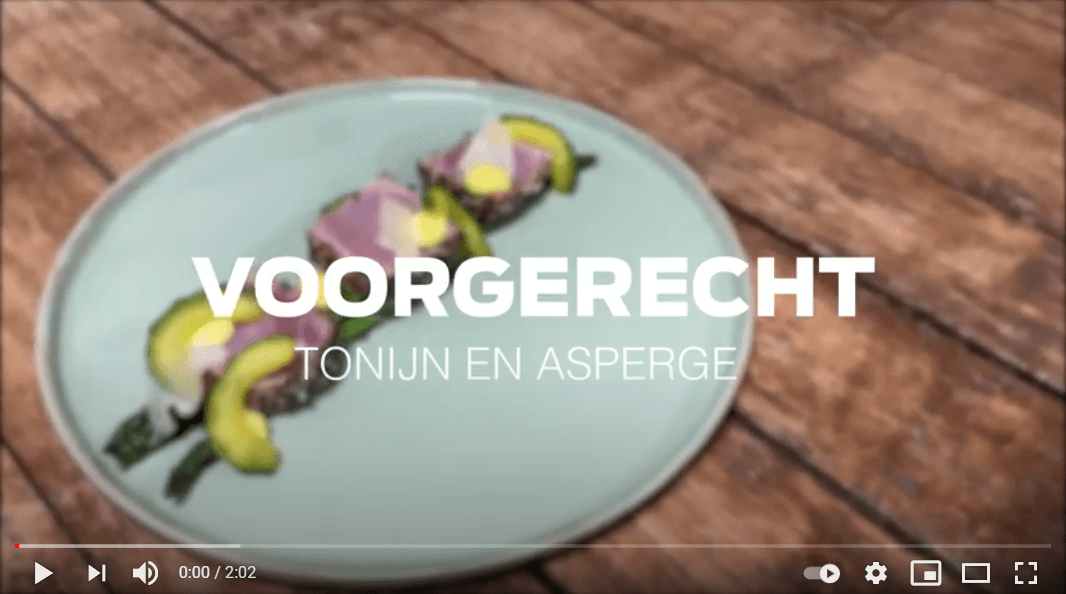 Instructie 4-gangen aspergemenu - Voorgerecht