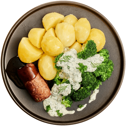 Blindevink met broccoli en aardappelen