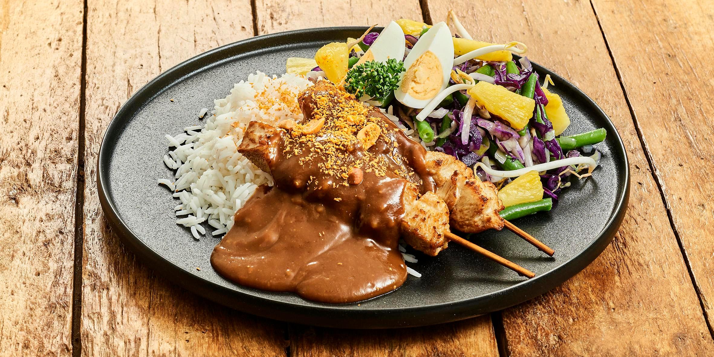 Rudolph's Special: Gado Gado met ananas