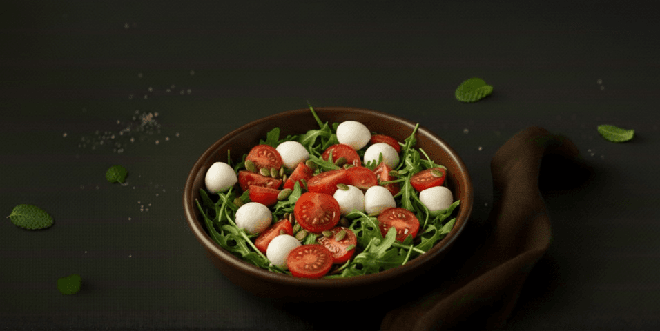 Salad pot Italiaanse stijl