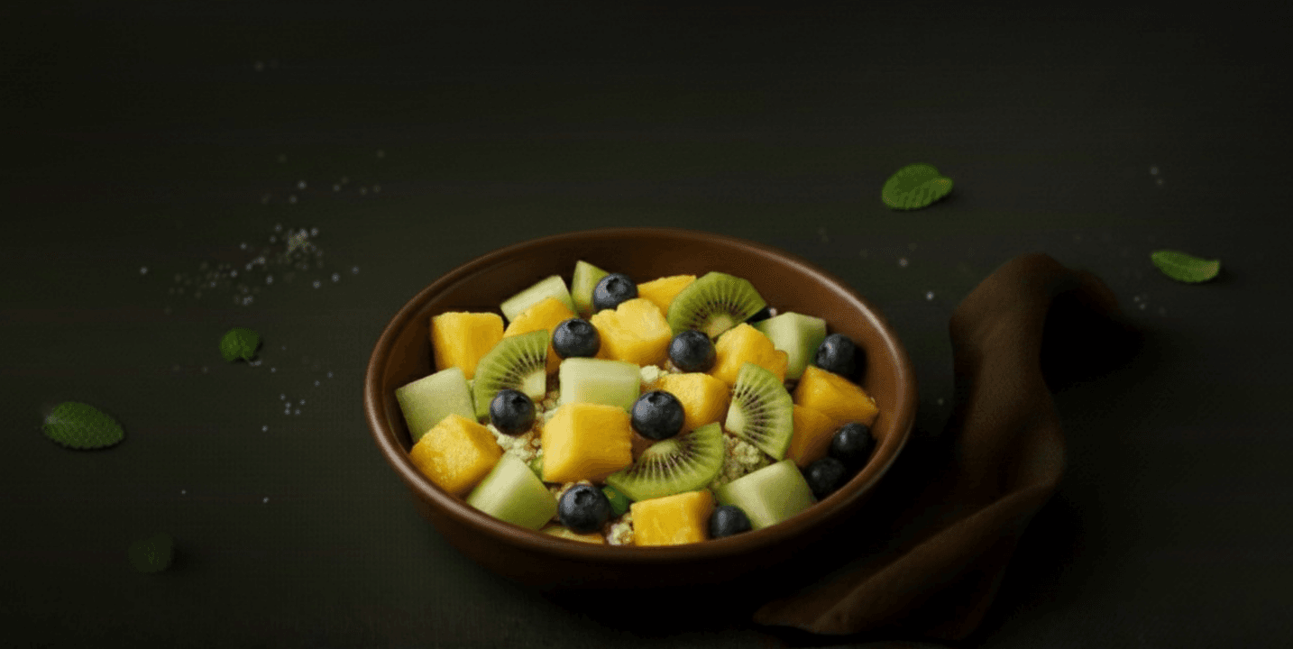 Tropische fruitsalade
