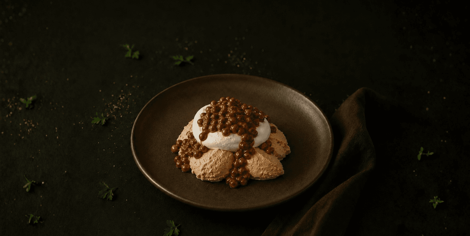 Hazelnoot bavarois
