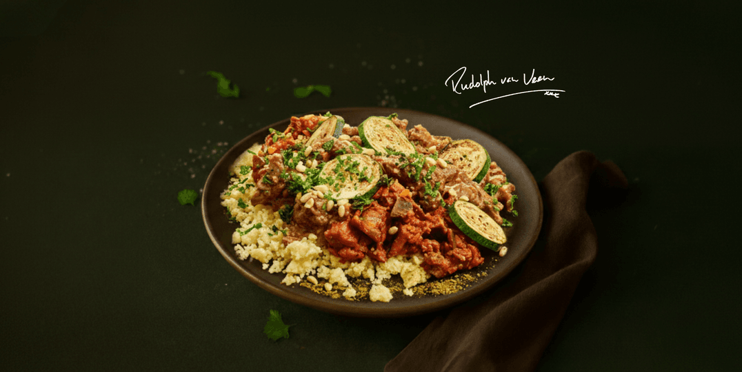Libanese stoofpot van lamvlees met couscous
