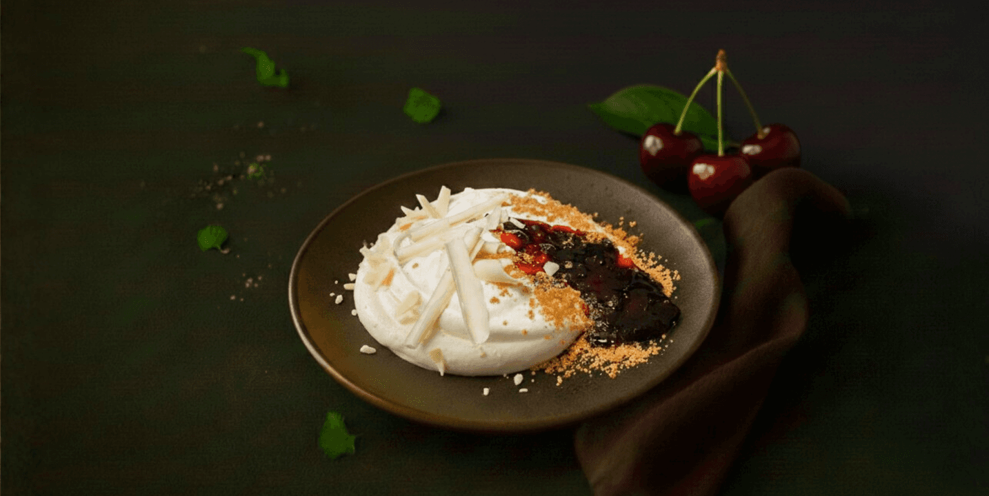 Monchou kersen mousse
