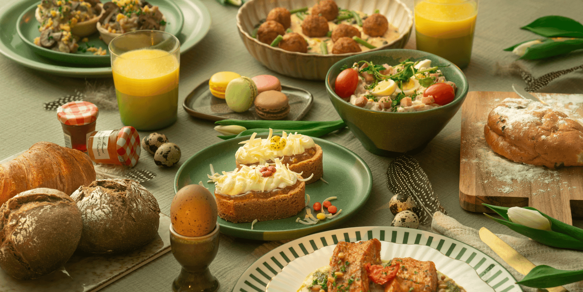 Rudolph's paasbrunch voor 2 personen