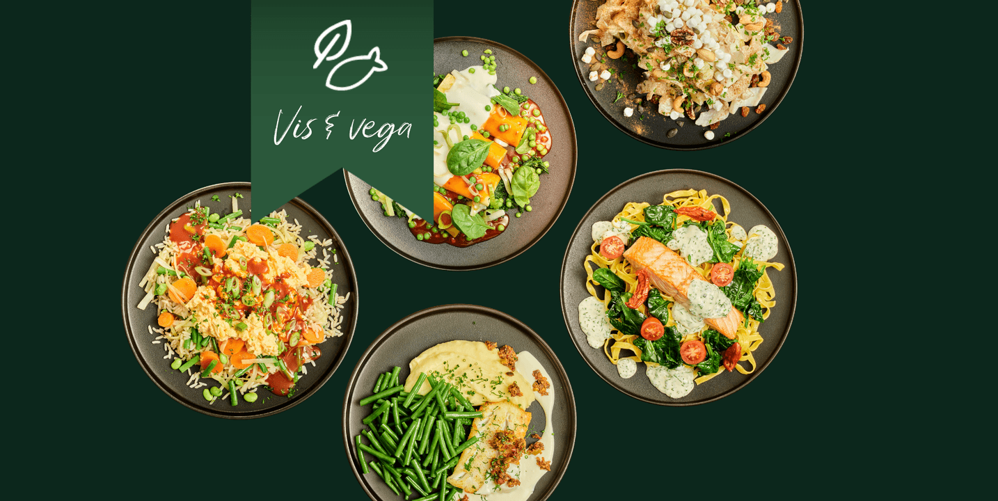Maaltijdbox Vegetarisch & vis
