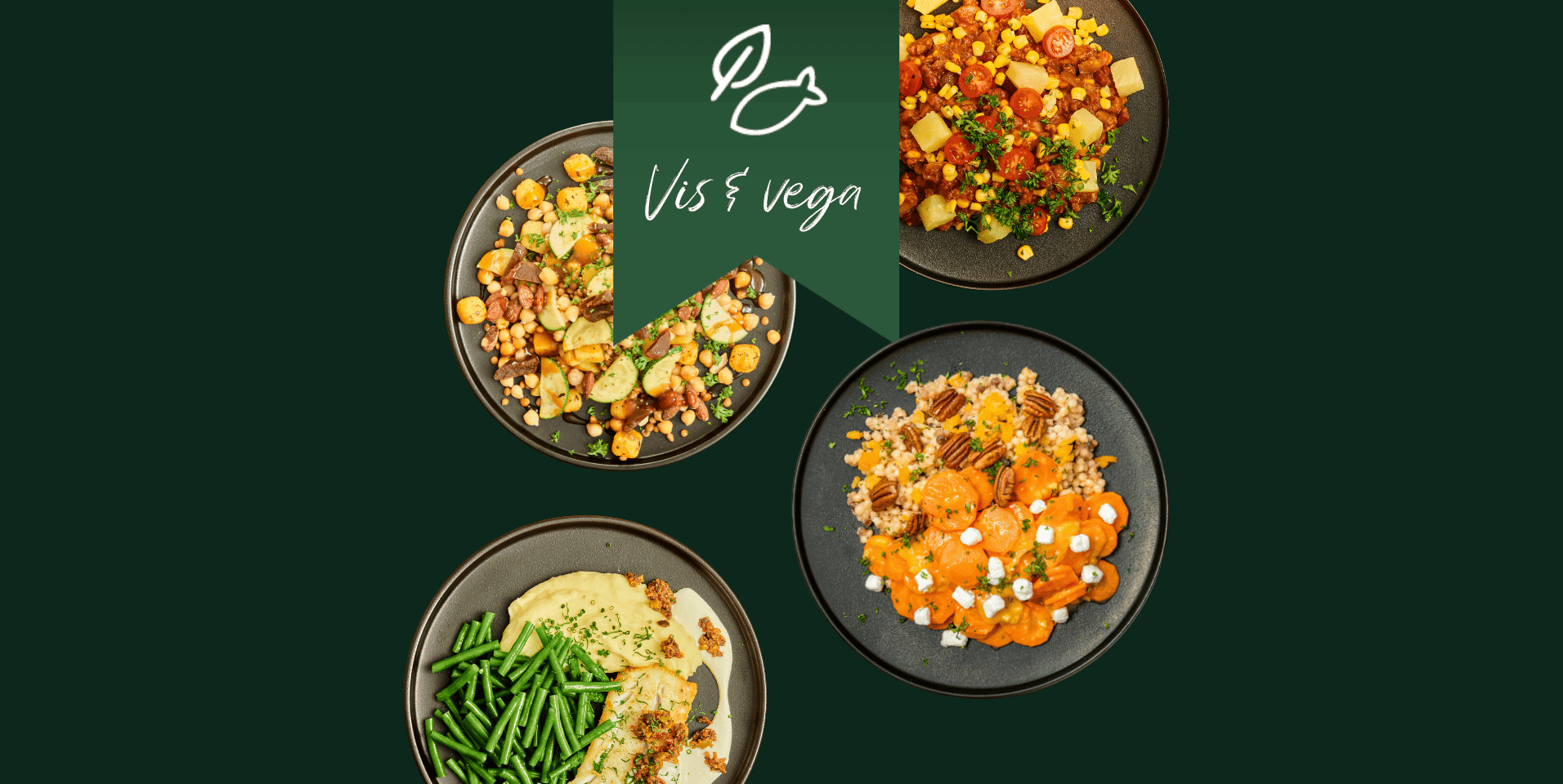 Maaltijdbox Vegetarisch & vis